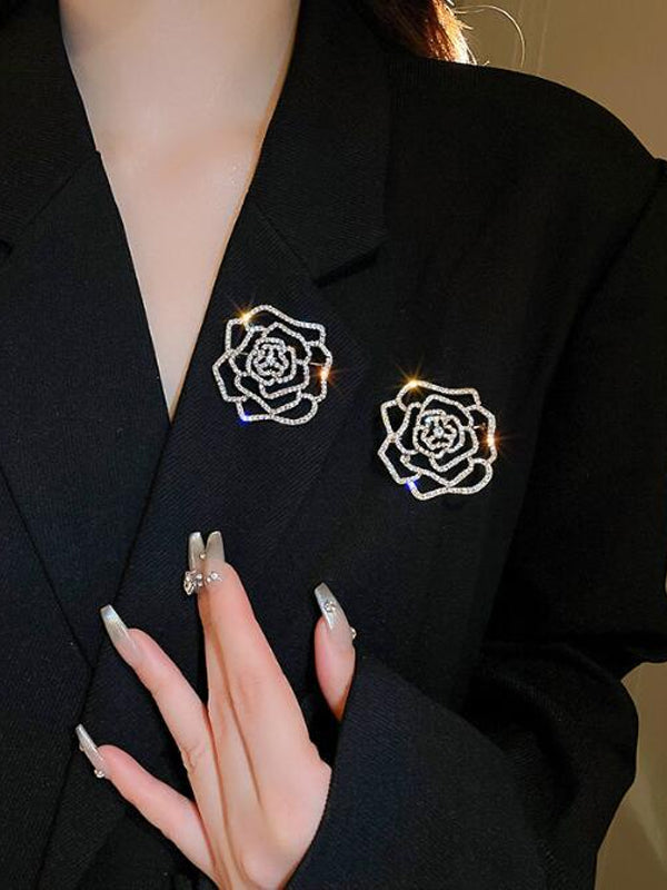 Heart Tassel Brooch