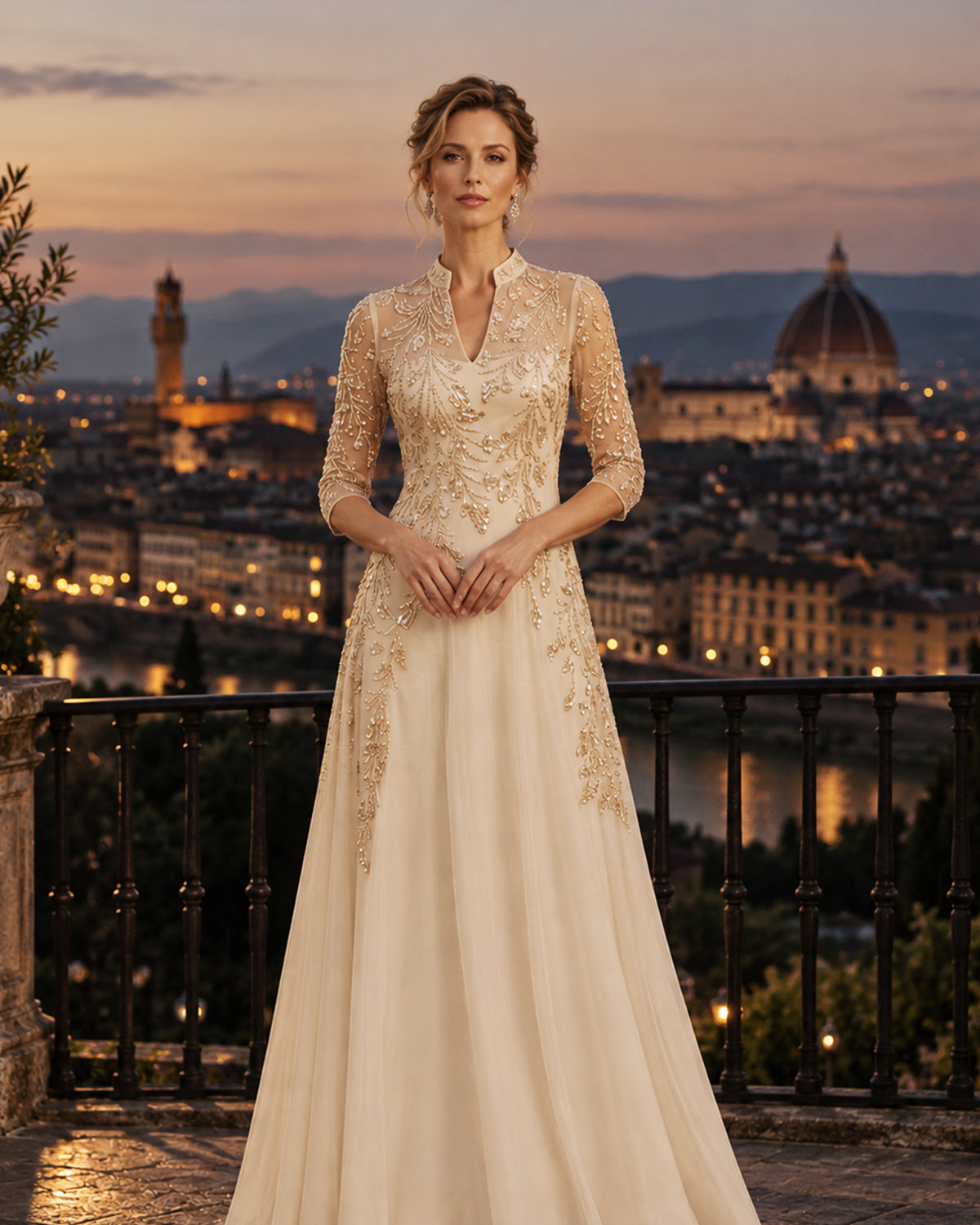 evening dresses online Elirelle Size:CHILD-5 brown fall formal dress Open Abaya Party dresses Paris Blue