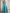 Rochie de seară din satin aqua – decolteu adânc în V cu talie brodată și siluetă în linie A