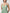 Vestido de dama de honor verde claro em chiffon, corte evasé e comprimento até ao chão