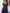Maxikleid mit Rundhalsausschnitt aus Spitze und Chiffon  